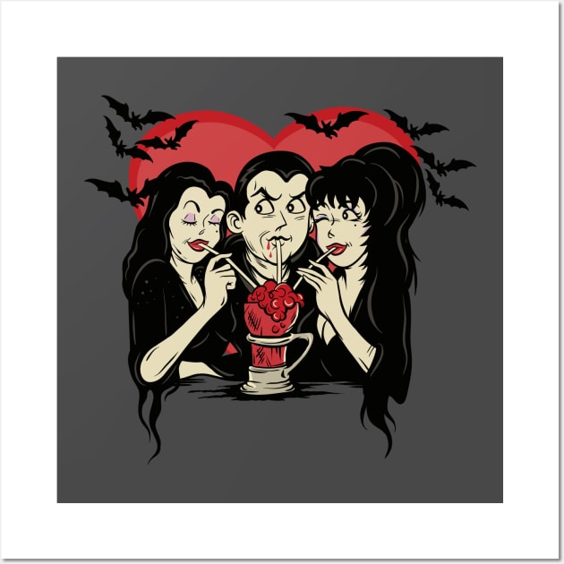 scary valentines Wall Art by Greendevil